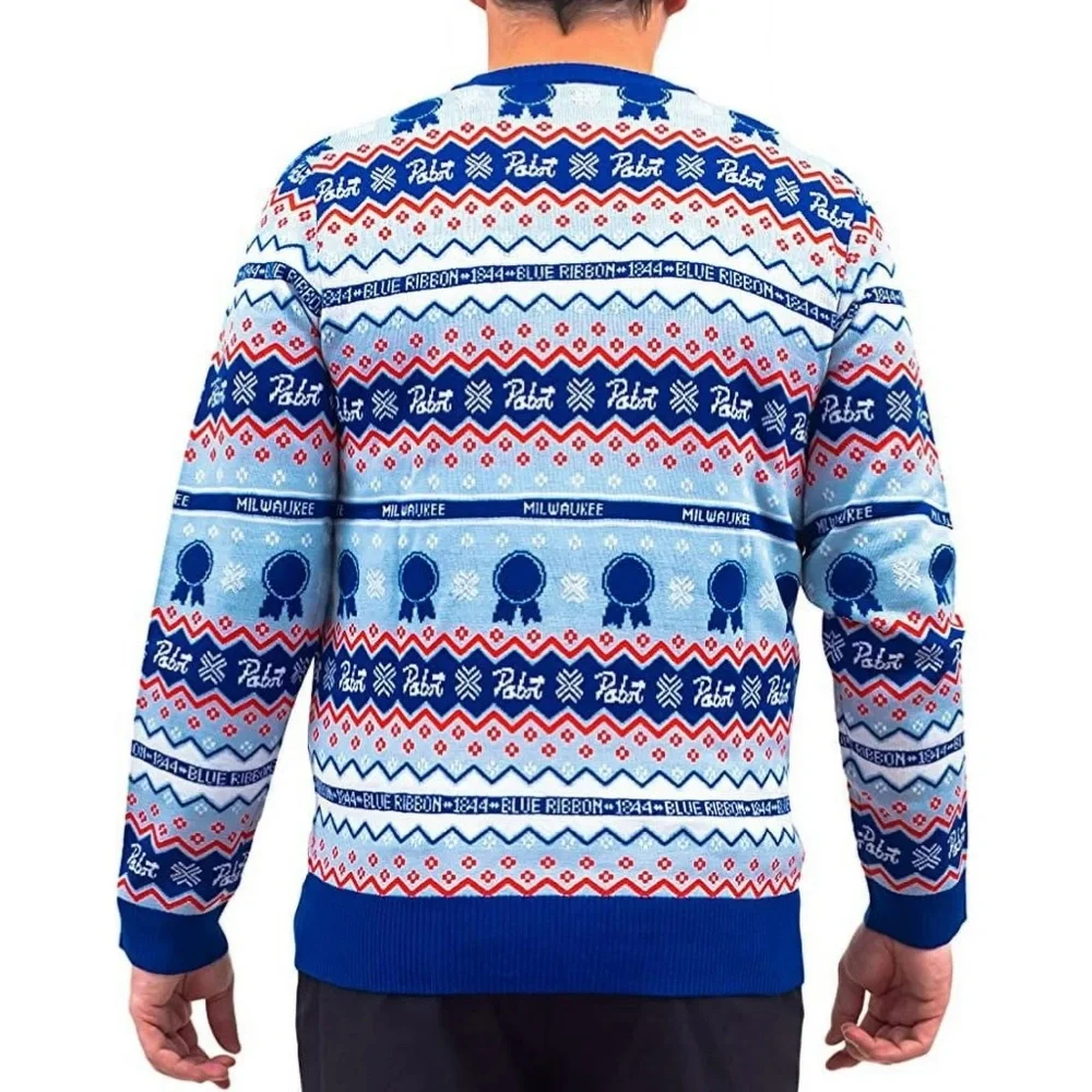 Pabst Blue Ribbon stay cozy